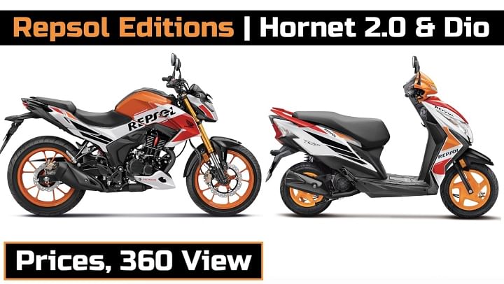 Honda Hornet Repsol And Honda Dio Repsol Edition S Tvc Out All