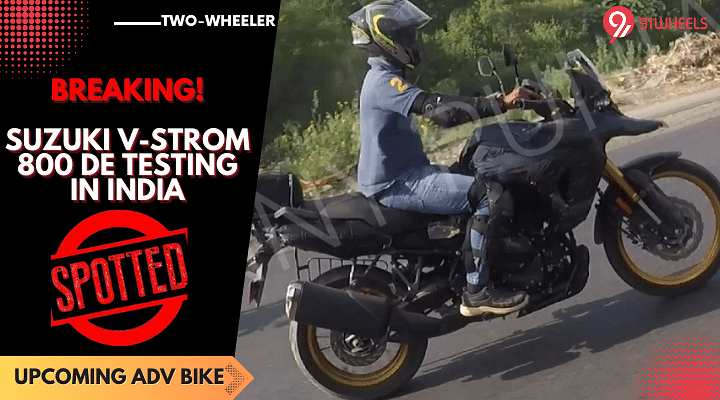 Breaking Suzuki V Strom De Spied On Test In India Launch Soon