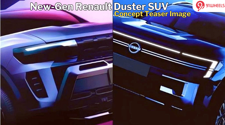 Renault Duster Suv Officially Teased Nissan Suv Also Planned