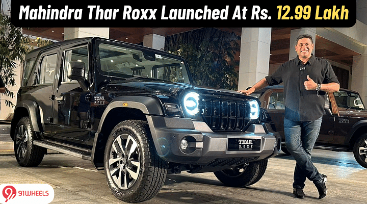 5 Door Mahindra Thar Roxx Launched At Rs 12 99 Lakh Most Detailed