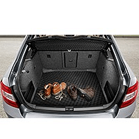 Skoda Octavia Hatchback Rubber Boot Mat Liner Options and Bumper Protector