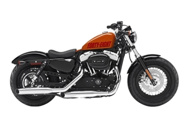Harley-Davidson Forty Eight Side view bike image