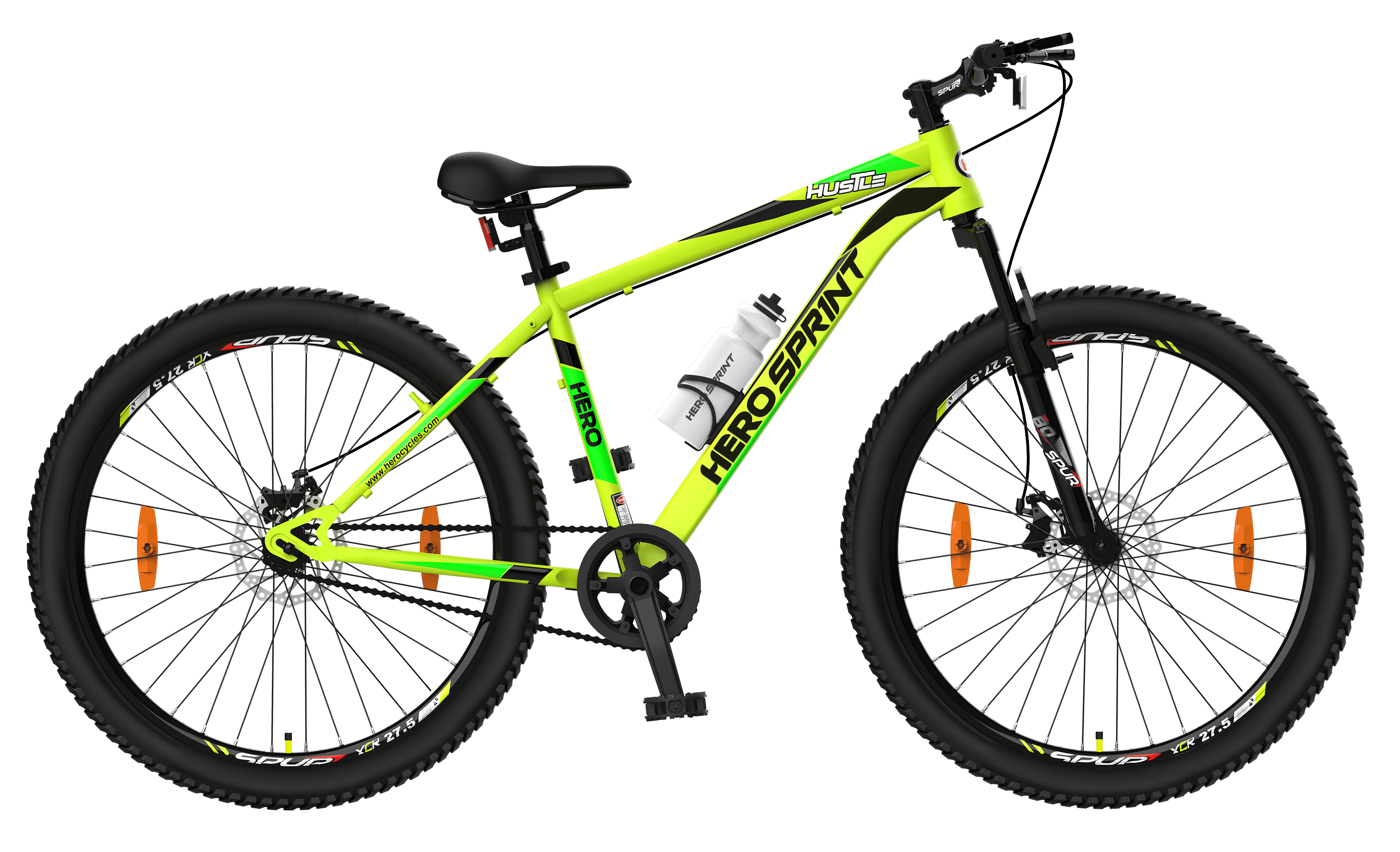 Hero Hustle 27.5T SS Double Disc cycle