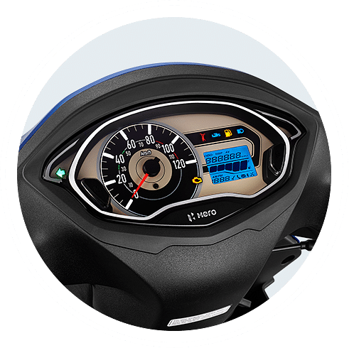 Hero Destini 125 Xtec Speedometer Console image
