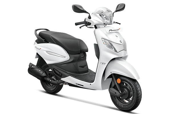 new pleasure scooty on road price