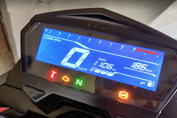 Hero Xtreme 160R BS6 Speedometer Console image