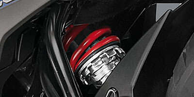 Honda CB 200X Rear suspension