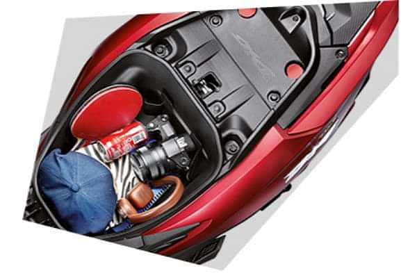Honda  Dio Underseat space image