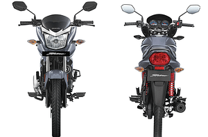 Honda  Shine Top and back view bike image