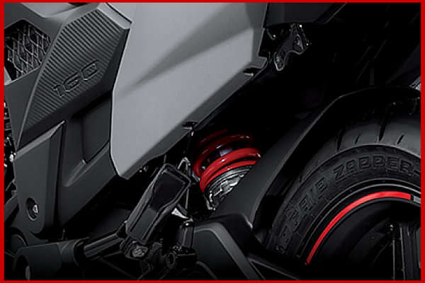 Honda  XBlade  Rear suspension image