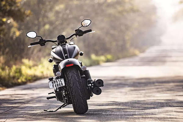 Indian Motorcycle Chief Dark Horse Rear Profile