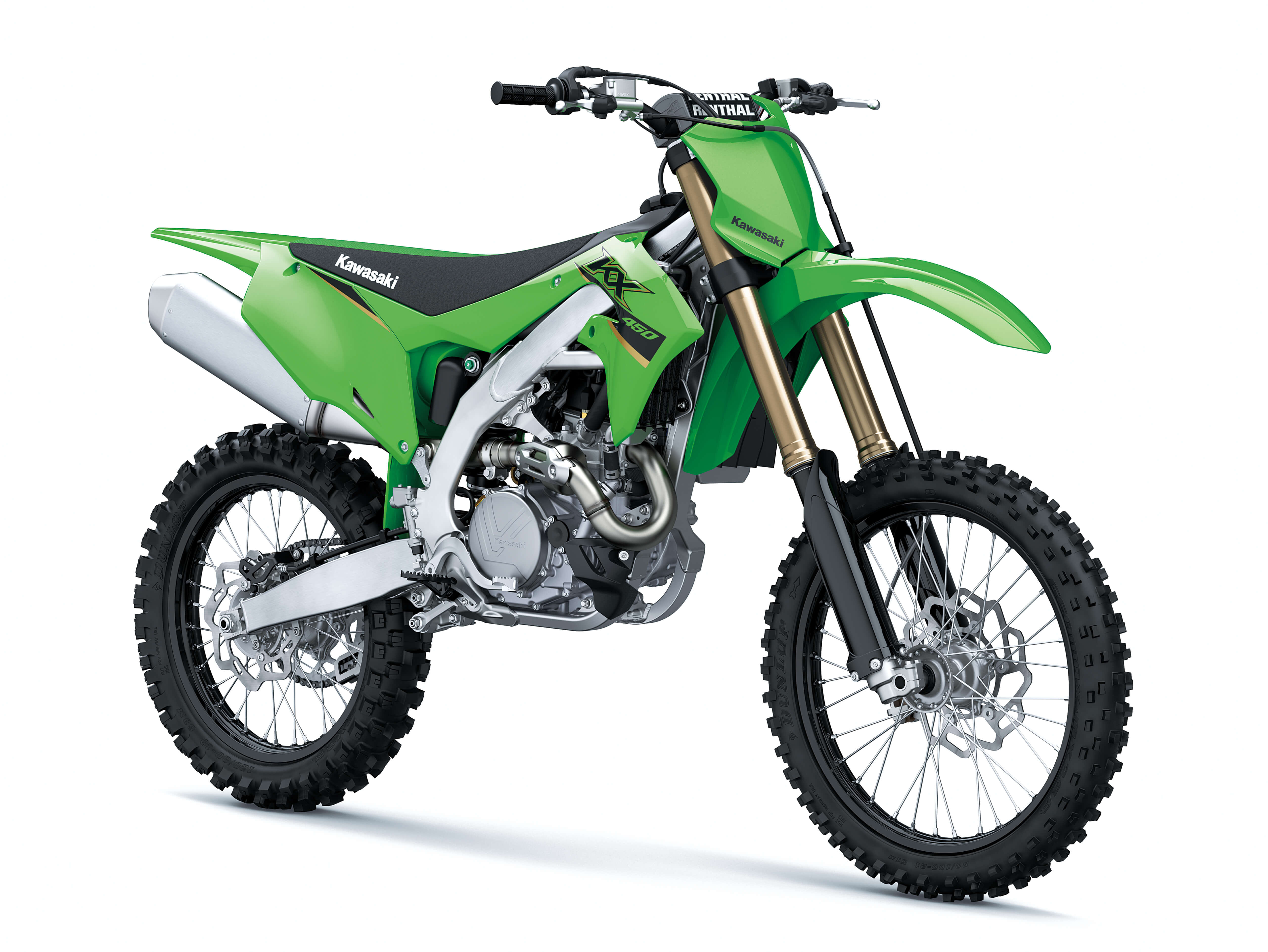 TVS XL 100 vs Kawasaki KX 450 2022 