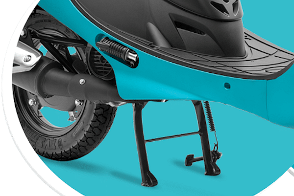 TVS Scooty Pep+ Double Stand scooter image