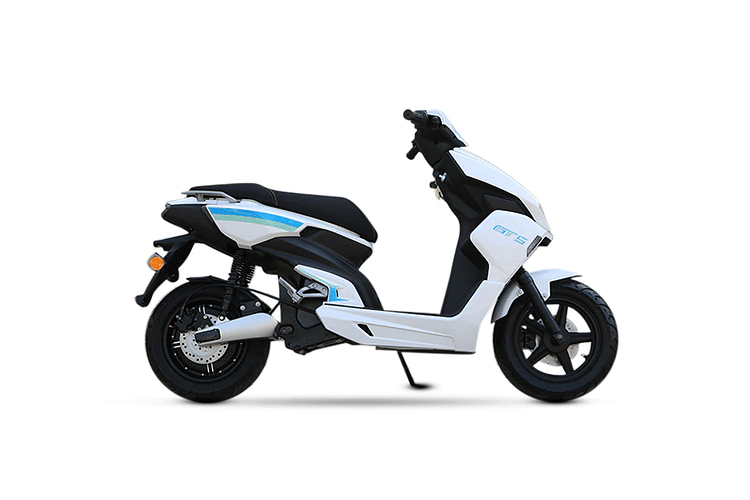 White Carbon Motors GT5 scooter
