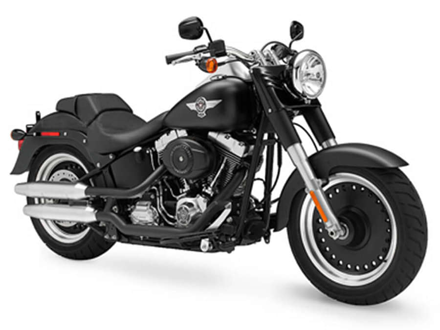 Harley-Davidson Fat Boy 114 Front Side Profile