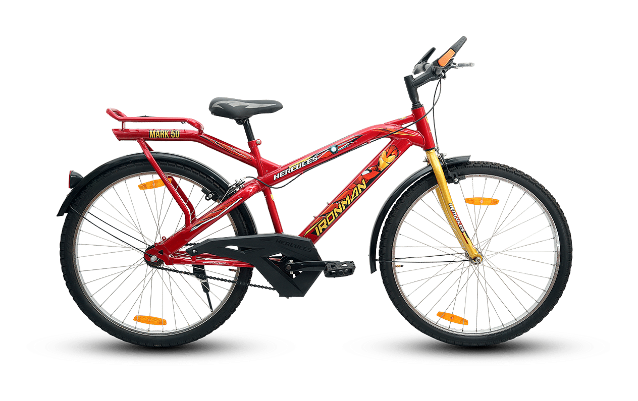 hercules cycles with shock absorbers