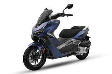 Matte Blue scooter