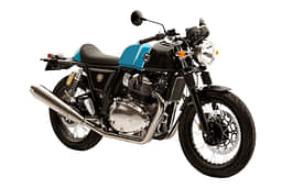 Royal Enfield Continental GT 650 Slipstream Blue and Apex Grey image