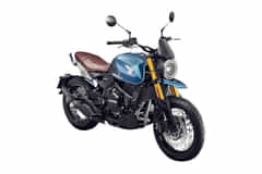 Moto Morini SEIEMMEZZO 6 Scrambler Indigo Blue image