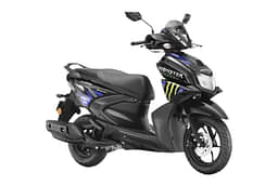 Yamaha RayZR 125 Fi Hybrid Disc Dark Matte Blue and Racing Blue image