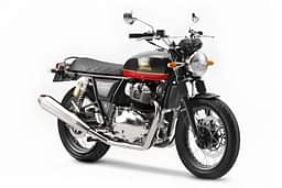 Royal Enfield Interceptor 650 Cali Green & Canyon Red image