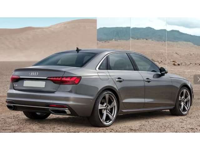 Audi A4 View From Rear image