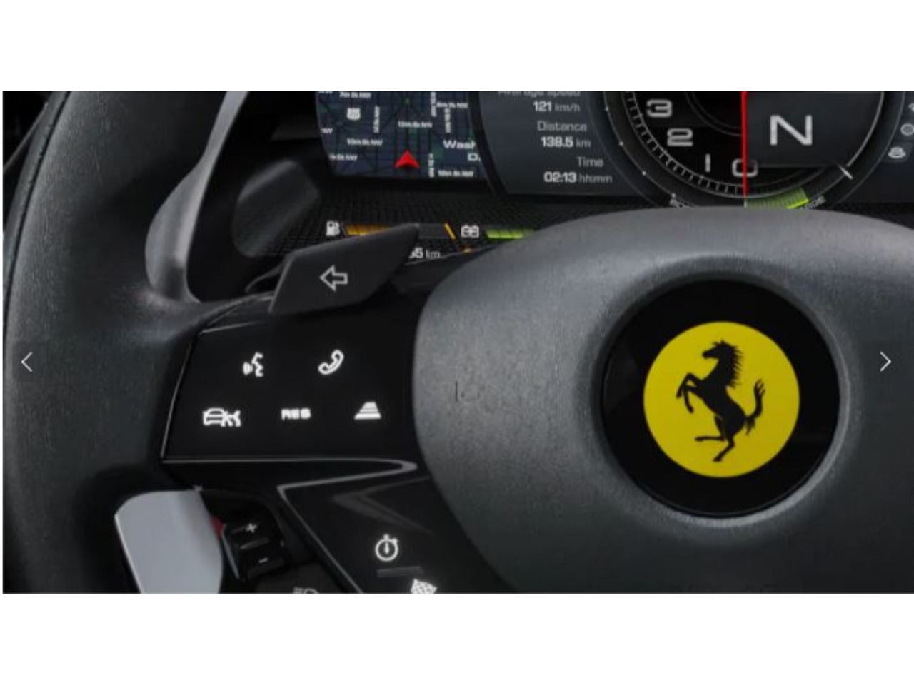 Ferrari SF90 Stradale Steering Controls image