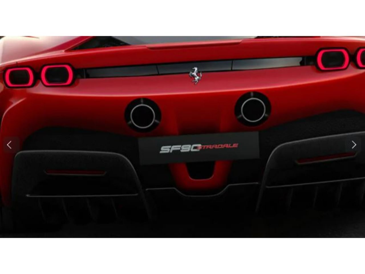 Ferrari SF90 Stradale Rear Bumper image