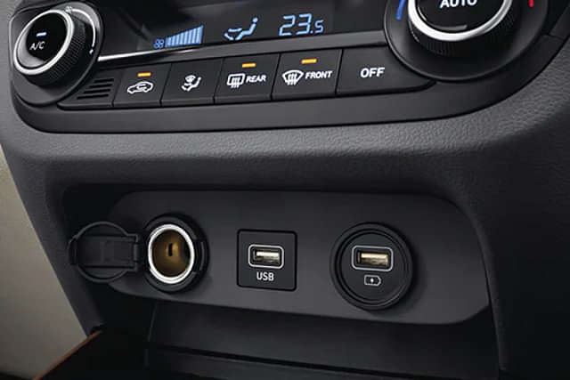 Hyundai Aura Charging Outlet image