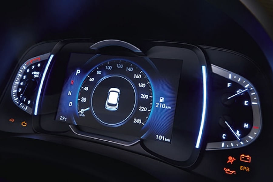 Hyundai Creta Speedometer Console image