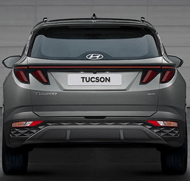 Hyundai Tucson 2022 Rear Profile image