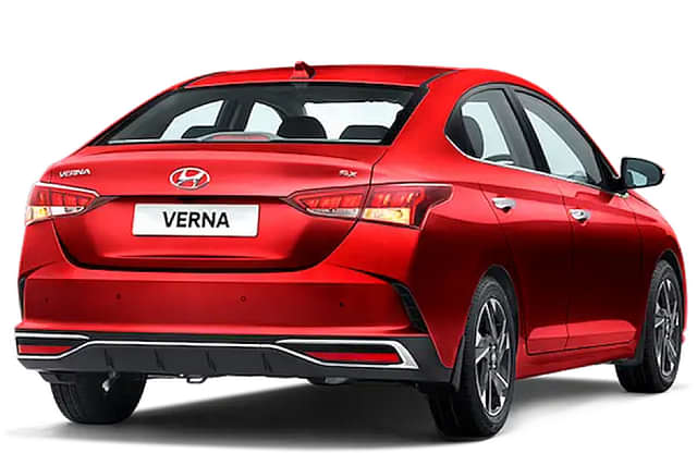 Hyundai Verna Rear Profile image
