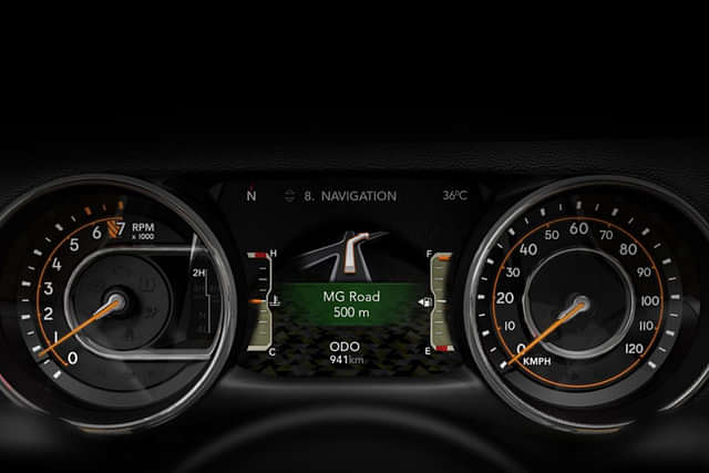 Jeep Wrangler Speedometer Console image