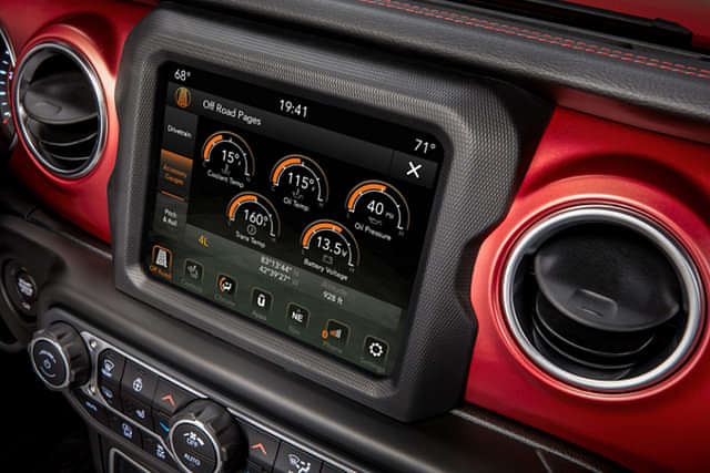 Jeep Wrangler Touchscreen image