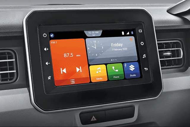 Maruti Suzuki Ignis Infotainment system car image