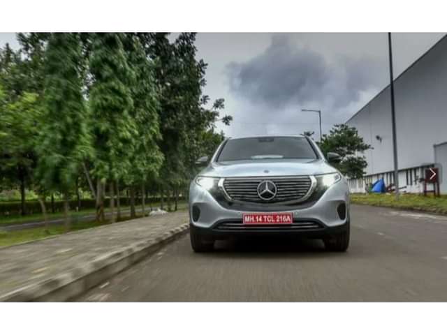 Mercedes-Benz EQC Driving Shot image