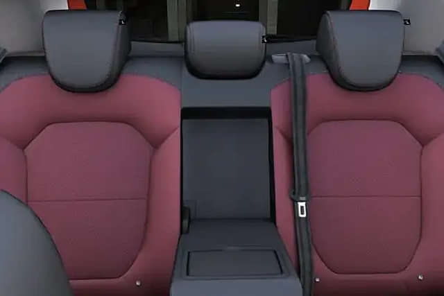 MG Astor Rear Seat image