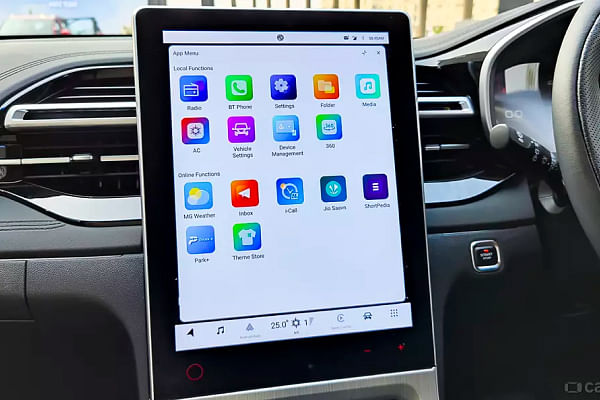 MG Hector 2023 Touchscreen image
