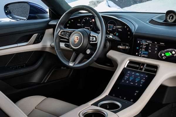 Porsche Taycan Steering Wheel image