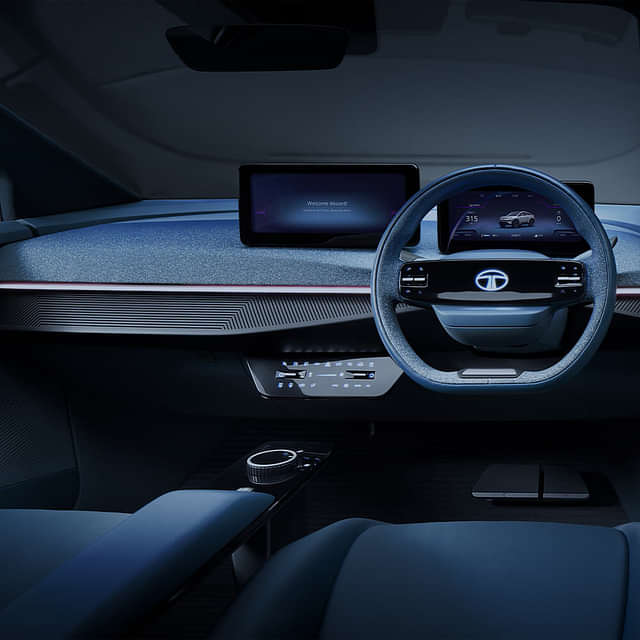 Tata Curvv Steering Controls image