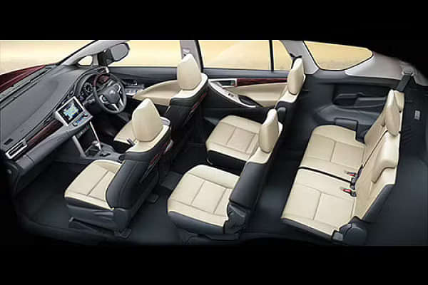 Toyota Innova Crysta Rear Seat image