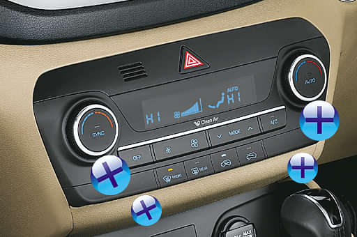 Hyundai Tucson AC Controls car image