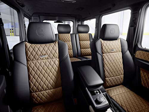 Mercedes-Benz G-Class Interior seats full view car image
