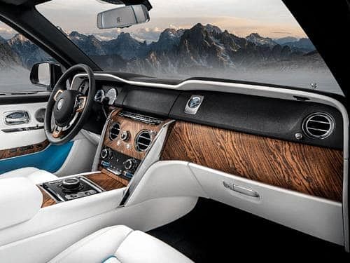 Rolls-Royce Cullinan Front Seat view car image