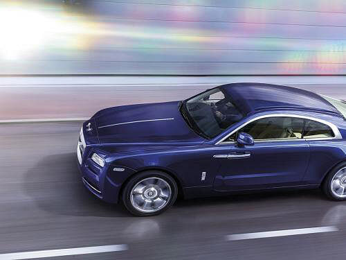 Rolls-Royce Wraith Top View car image