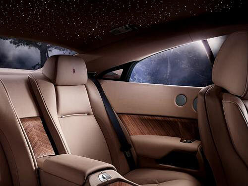 Rolls-Royce Wraith Back Seat car image
