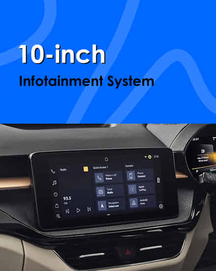 Skoda Slavia 10.1-inch Touchscreen 