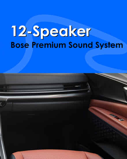 KIA Carnival 12-Speaker Bose Premium Sound System
