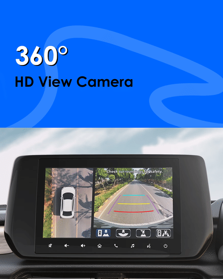 Maruti Suzuki Dzire 360-Degree HD View Camera