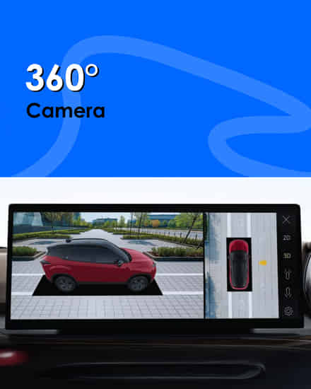 Tata Harrier 360° camera
